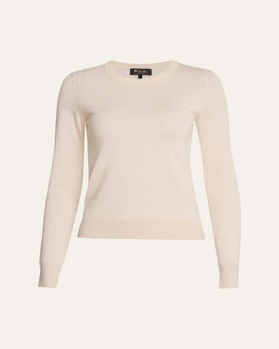 Long-Sleeve Cashmere Sweater